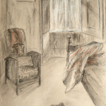 09-Bedroom-scene-charcoal-Julie-Wyness