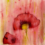 05-Poppy-ink-watercolour-Julie-Wyness